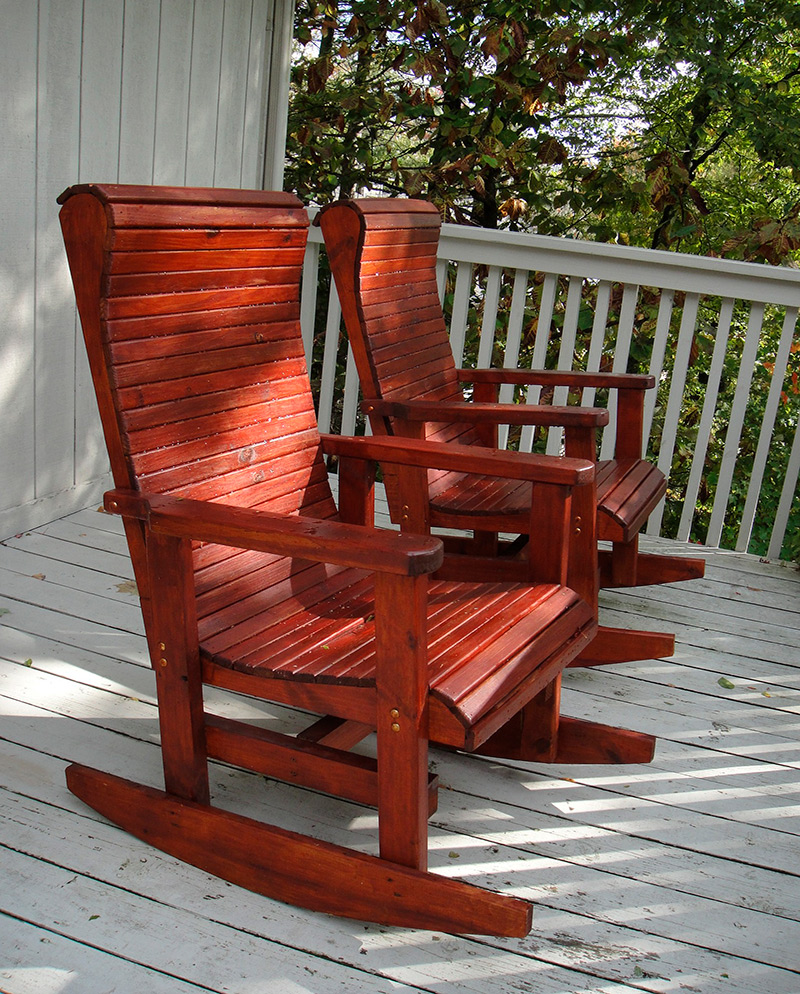 rocking chairs